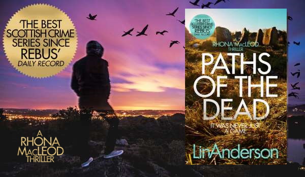 PATHS OF THE DEAD - Shortlisted for Scottish Crime Book of the Year 2015 - 'The Spiritualist knows that her son who she spoke to an hour ago is dead' viewBook.at/Paths #CrimeFiction #Mystery #Thriller #CSI #BloodyScotland