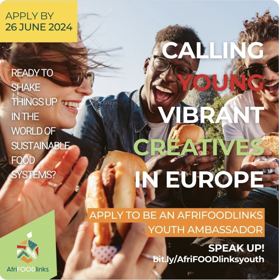 #AfriFOODlinks is looking for Youth Ambassadors from Bruges, Milan, Montpellier and Lisbon!
👉 Check out the Terms of Reference for all the info you need and apply by 26 June 2024!
linkedin.com/posts/iclei-af…