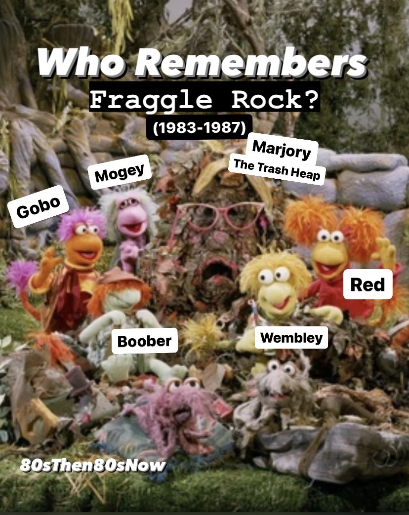 Lasting 5 Seasons and 96 Episodes, Jim Henson’s Fraggle Rock Was a Fun Television Series About Interconnected Societies of Muppet Creatures Who Did Everything From Working to Singing and Dancing.