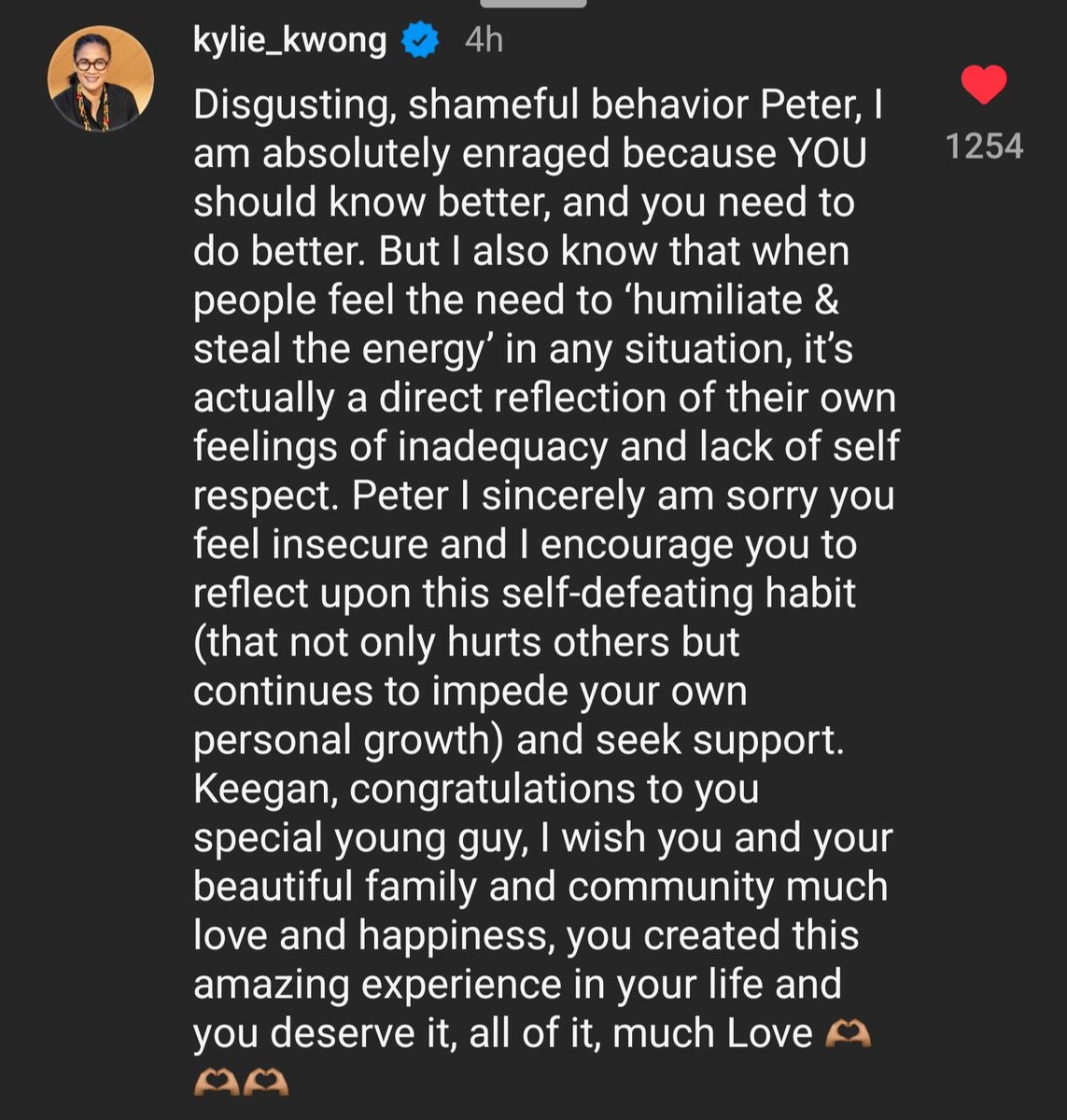 Kylie Kwong's comment on Betoota Advocate's post about Sky News / Murdoch stooge Peter Stefanovic is *chef's kiss* perfect.