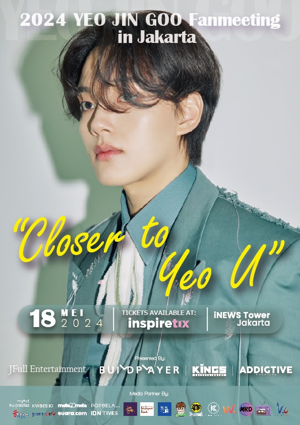kdrama_menfess's tweet photo. ⭐️ GIVEAWAY TIKET FANMEETING YEO JIN GOO ⭐️

Yeo Jin Goo akan menyapa Yeo U di Jakarta pada tanggal 18 Mei 2024. Kebetulan admin mau bagi-bagi 6 tiketnya khusus buat followers base ini. Yang ngundi nanti juga admin sendiri ya. 

🎬 Syaratnya :
- Follow @addigtiveid di Twitter dan cantumkan bukti screenshot sudah follow akunnya
- Retweet dan Like postingan ini
- Review drama atau film yang dibintangi Yeo Jin Goo yang jadi favorite kamu dan kenapa kamu suka banget sama Yeo Jin Goo? 

💭 End : 08 Mei 2024
Best of Luck!