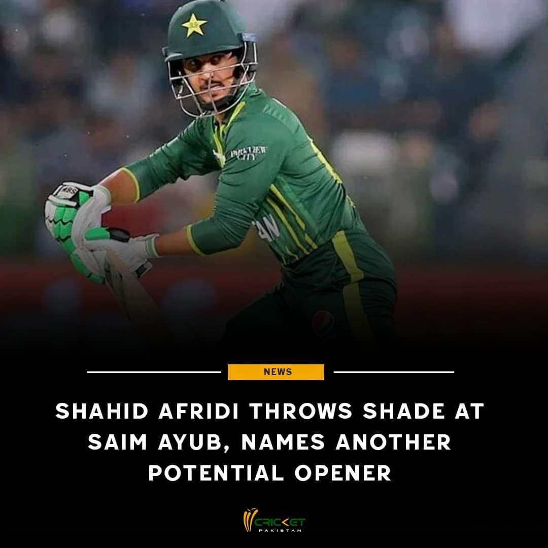 Saim's current statistics in T20Is for Pakistan paint a worrying picture. With a strike rate of 125.86, he has only managed to score 219 runs in 15 innings

Read more: tinyurl.com/5rw3nn9x

#saimayub