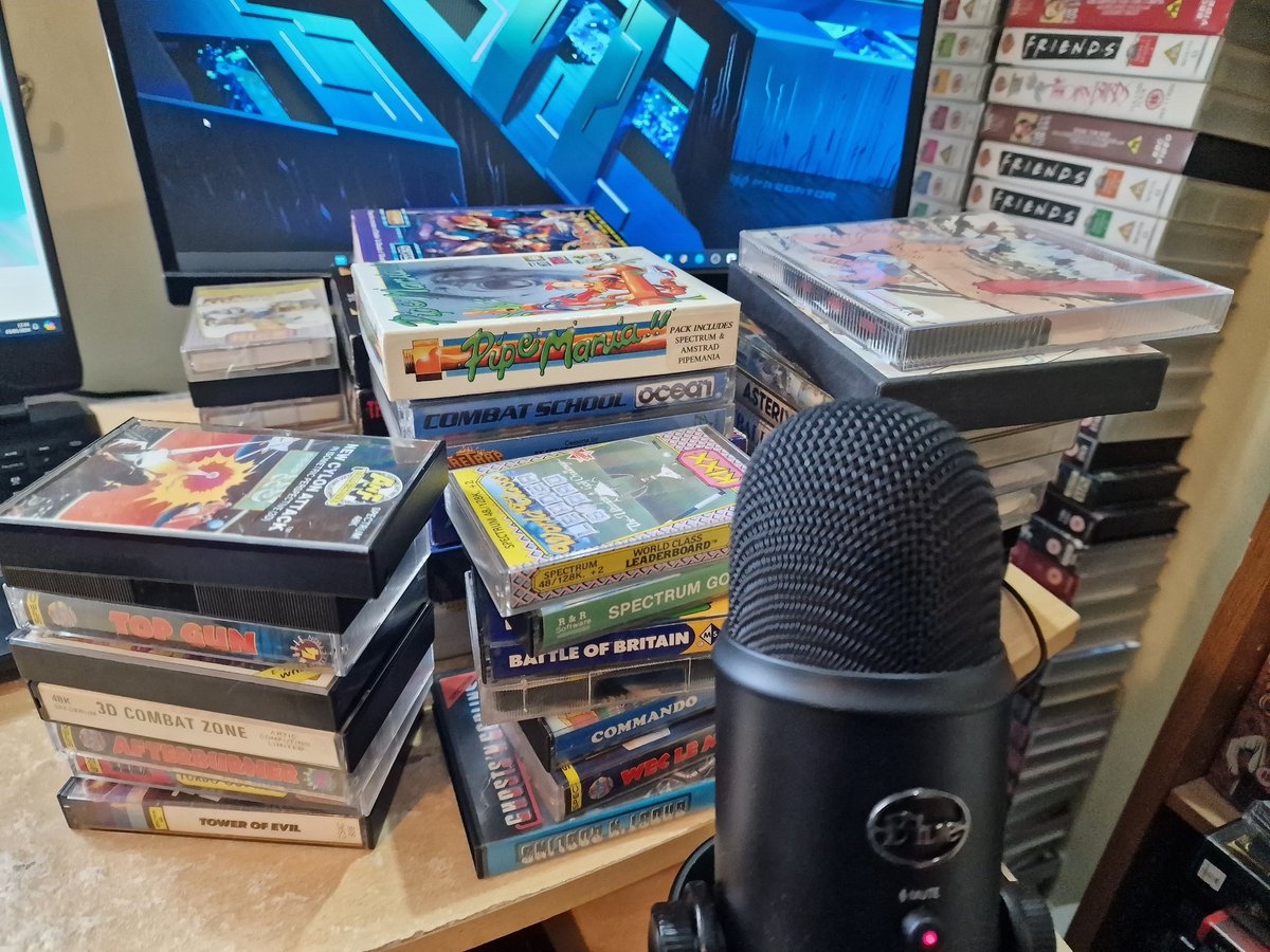 Oh yes. My next additions for my ZX spectrum have arrived. 45 games

Meaning on one thing. Incoming Youtube reveal, might do it over two vids as its quite a few games.

#zxspectrum #RETROGAMING #retrogames #retrogamer #gamers #80s