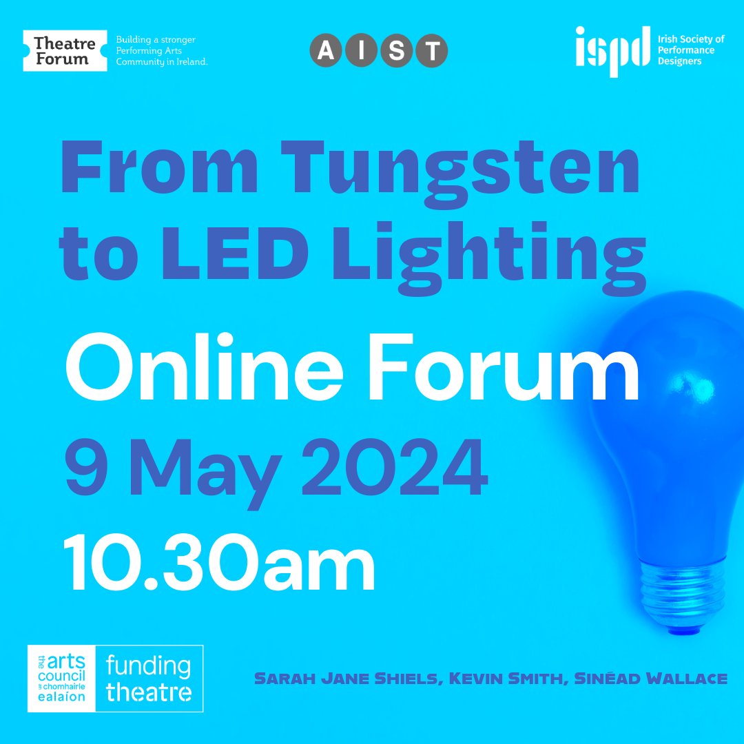 We're hosting an online forum for the Tungsten to LED Project on Thurs 9 May at 10.30am, on Zoom, and would like to invite you to attend! Kevin Smith, SJ Shiels & Sinéad Wallace will present a summary of the responses to the surveys so far. More info: ispd.ie/tungsten-to-le…