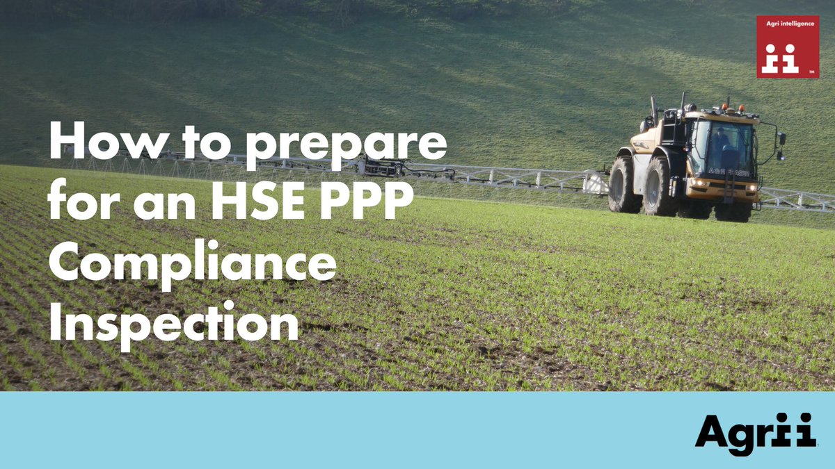 Prepare for an HSE PPP Compliance Inspection The HSE is conducting farm visits to ensure compliance with OCR Regulations prioritising those not previously inspected or registered Use our self-assessment checklist to help identify areas of improvement 👉 loom.ly/BhLco5E