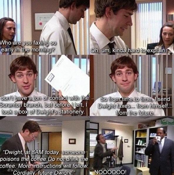What was your favorite prank on Dwight. This was mine-