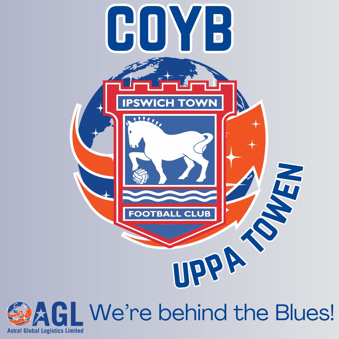 Uppa Towen!

COYB!!!!!!!!!!!

We're behind the Blues, are you?

Ipswich Town are on the verge of becoming only the fourth team in 27 years to achieve back-to-back promotions from League One to the Premier League!

#ipswichtownfc #football #promotion