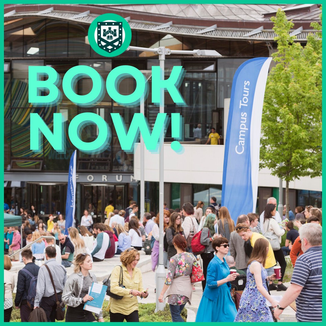 Our next pre-applicant Open Days are open for bookings and will take place on the following dates:
📅29 May 2024 – Penryn Campus, Cornwall
📅31 May 2024 – Exeter Campuses, Devon
📅1 June 2024 - Exeter Campuses, Devon
📅24 July - Online Open Day

Book now! ow.ly/hwNA50Rc6Un