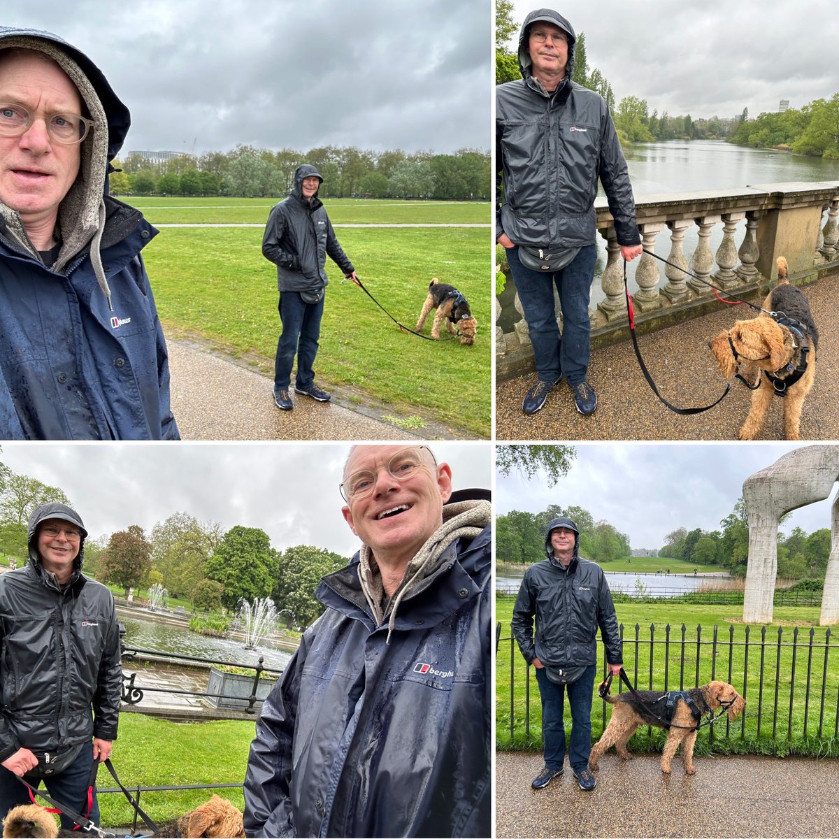 No, I didn't smile for 📸 (Neither did the Hoodad Two always) @theroyalparks