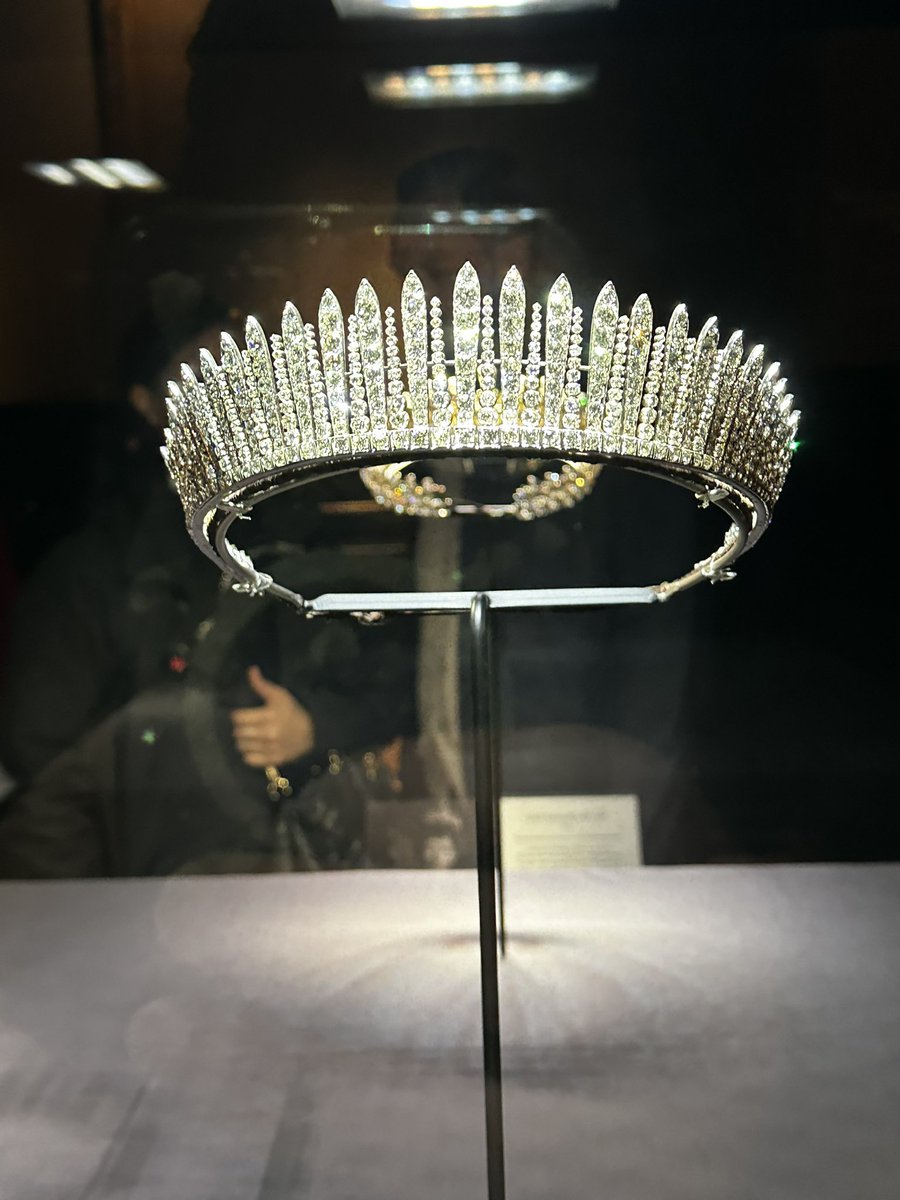 Looking at these beauties in person is just WOW #britishroyal #royalfamily #queenvictoria #jewels #diamonds #tiaras