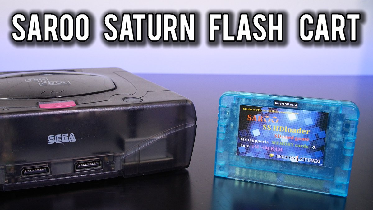 New Video - This Sega Saturn Flash Cart is Awesome! Watch Here : youtu.be/8VIE47nBa7A?si… #Saroo #FlashCart