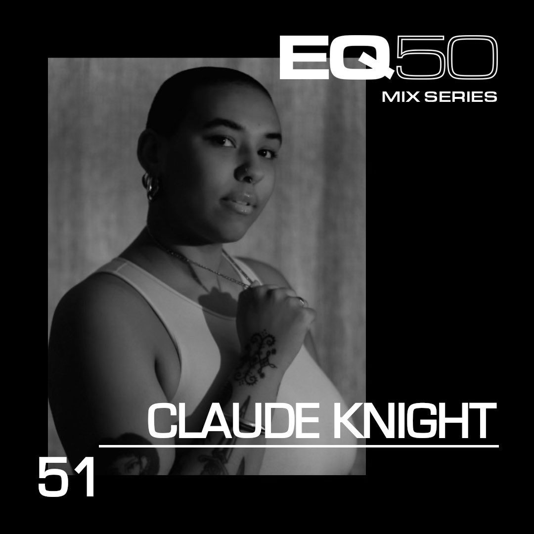 it’s the first Friday in May which means we have another episode of the #EQ50 mix series for you: Claude Knight steps up with a mix of footwork flavours & jungle steppers, check it here! soundcloud.com/eq50/eq50-51-c… 💫