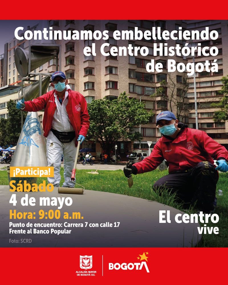 Seguimos en la tarea de #ElCentroVive somos más los que creemos en que hay que cuidar nuestro entorno, limpiar y recuperar el centro de la ciudad. Los invitamos a ser voluntarios y recuperar lo que unos pocos destruyeron.