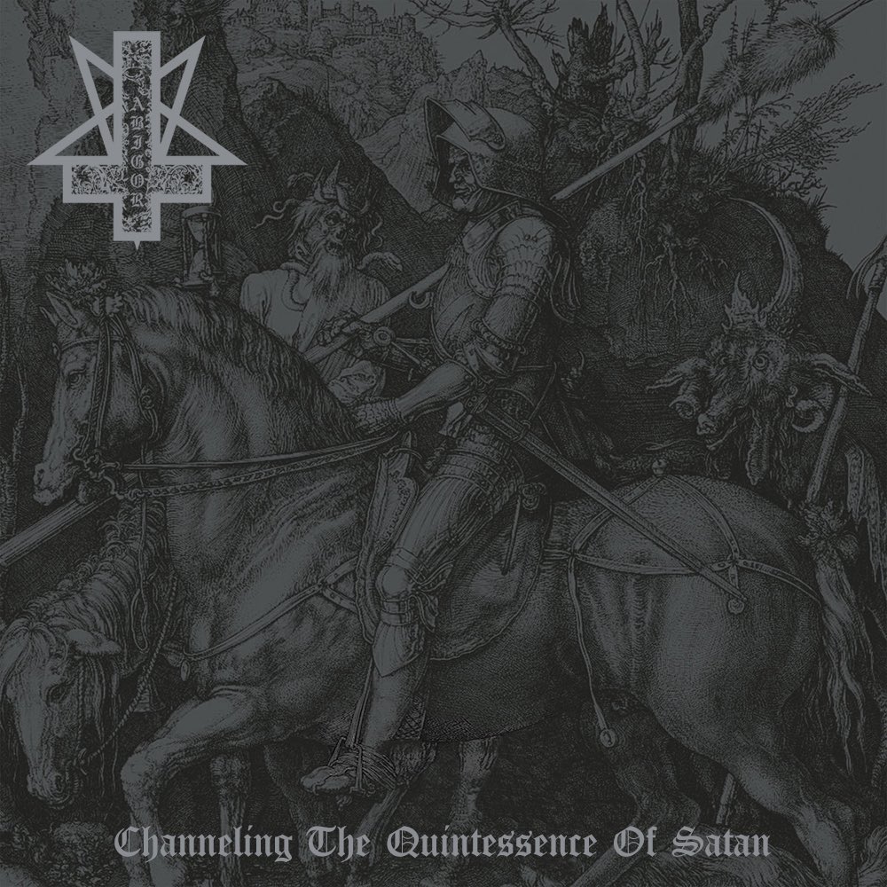 Been going back to this one a lot lately. 

Artist: Abigor 🇦🇹
Album: Channeling The Quintessence Of Satan
Cover Art: Albrecht Dürer