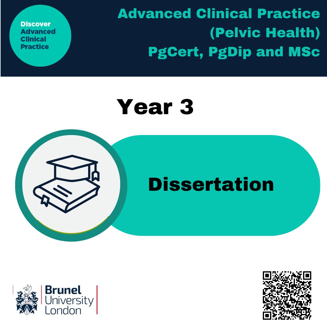 🎓 Module Spotlight: Explore Pelvic Health with our 3-year part-time MSc ACP at Brunel. 
🕒 Flexible learning options perfect for professionals and busy students. 
🌟 Advance your skills, lead in Pelvic Health.
🔗 Enroll now! shorturl.at/lLPV0
#PelvicHealth #MScACP
