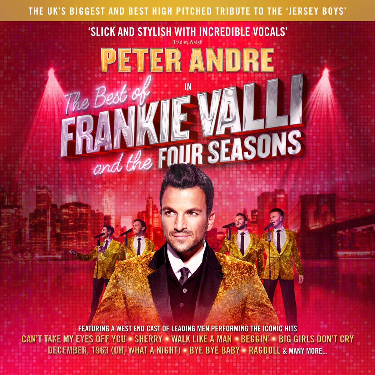 🚨 ON SALE: @MrPeterAndre in The Best of Frankie Valli and the Four Seasons! 🎶 Thu 5 Feb, tickets > grovetheatre.co.uk/peter-andre-st… #PeterAndre #FrankieValli #Dunstable #Bedfordshire