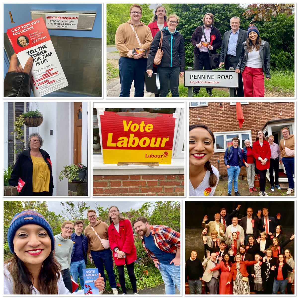HUGE THANK YOU to everyone that voted & campaigned for Labour in Southampton in these local elections. Because of you, we re-elected some dedicated & passionate councillors - who will continue to work tirelessly for you & our city. Now let’s bring on the General Election! 🌹🙏🏾