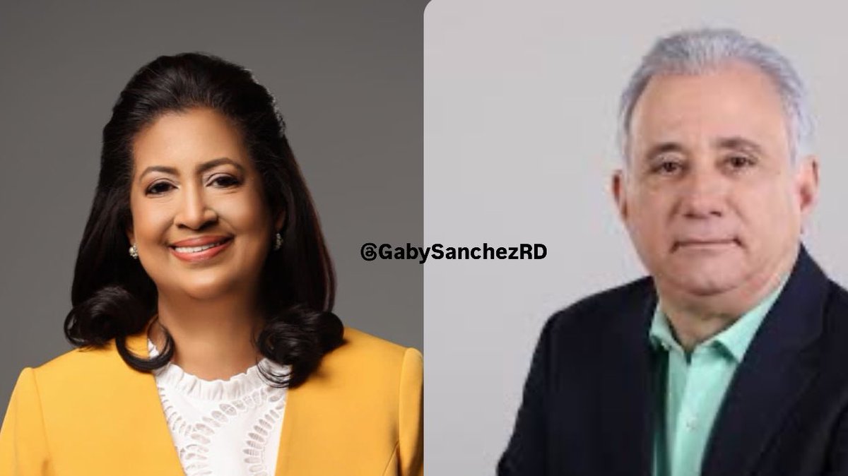 A 16 días de las elecciones, según tu ¿quién ganará la senaduría del Gran Santo Domingo? Cristina Lizardo. | Antonio Taveras. ¡Voten honorables! 🗳️