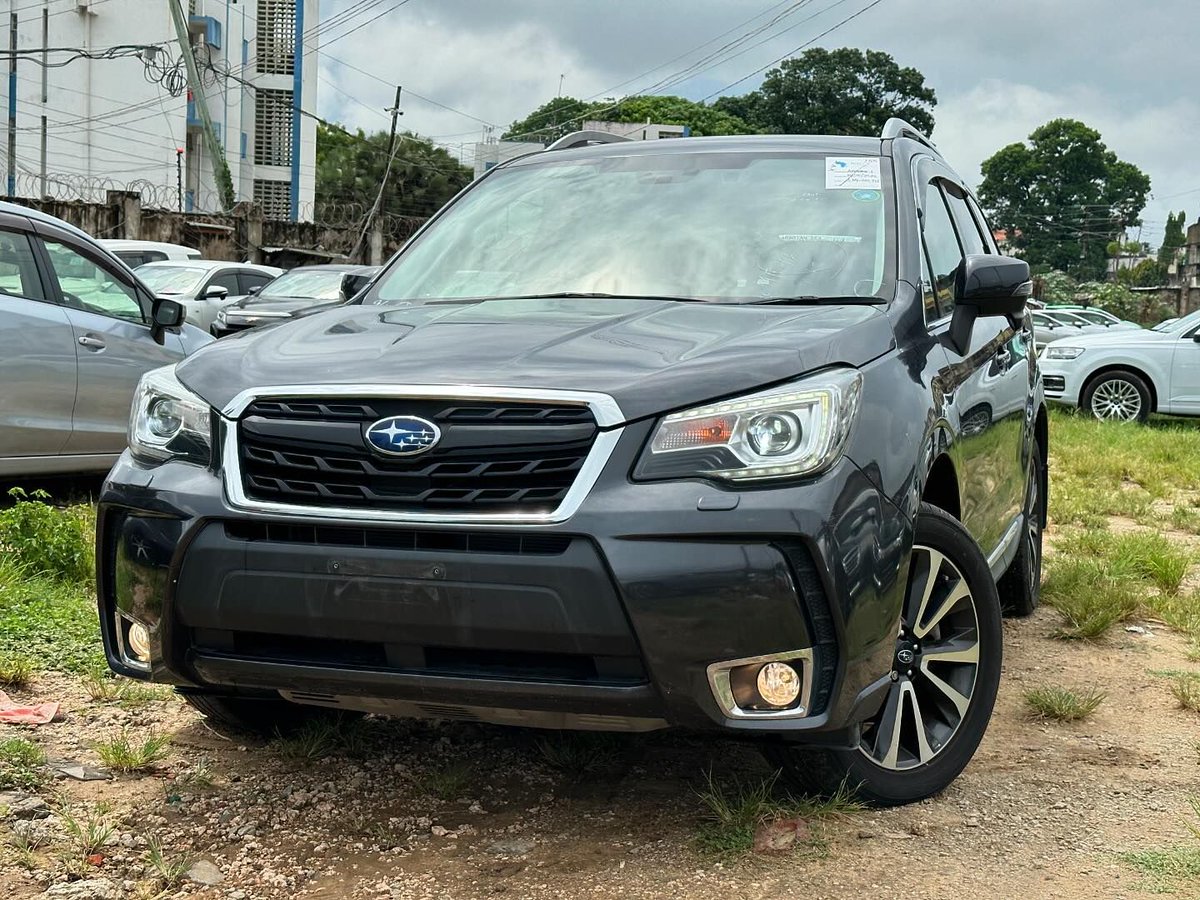 2017 Subaru Forester XT Turbocharged, 2000cc, leather seats, xenon headlights, steering wheel control buttons, fog lights, automatic boot, new registration plate number 

Ksh.3,600,000/=
See thread for more photos