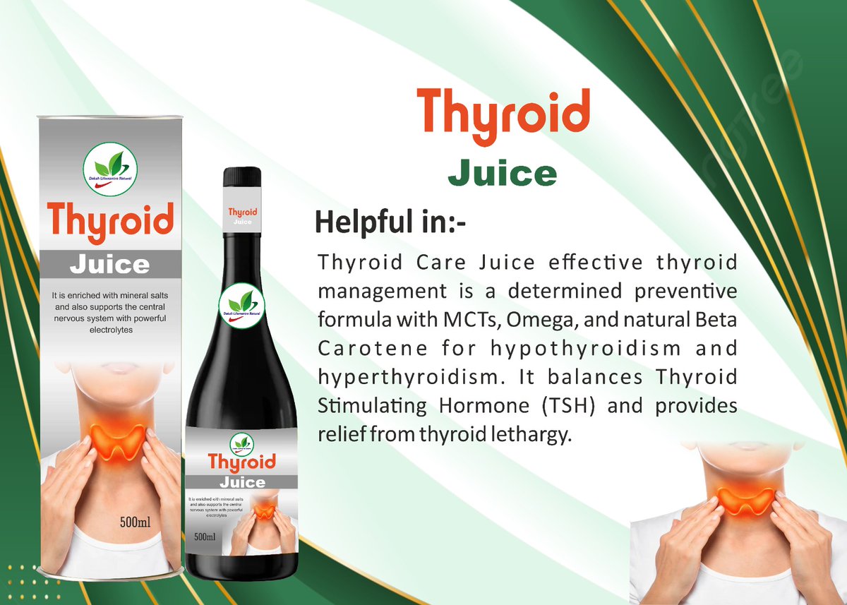 ThyroidJuice
It is enriched with mineral salts and also supports the central nervous system with powerful electrolytes#
#Thyroid Care Juice effective thyroid management is a determined preventive formula with MCTS, Omega, and natural Beta Carotene