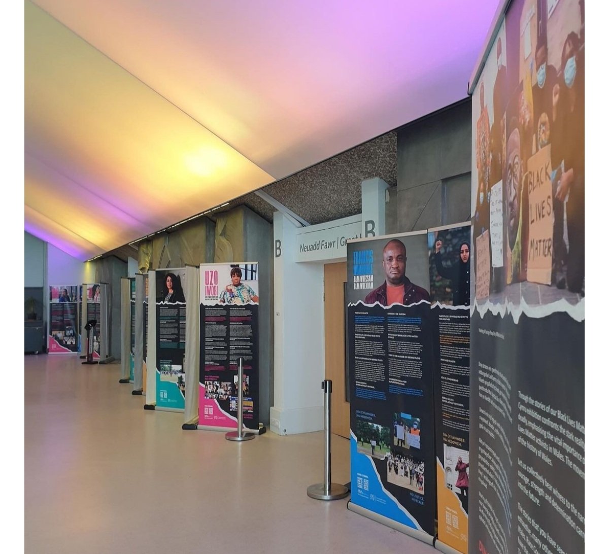 Discover the inspiring stories of Black Lives Matter activists at Aberystwyth Arts Centre, @AberUni, leading the charge against racism and inequality in Wales. Dive into their stories and experiences. Don't miss the opportunity to visit the Arts Centre today and show your support…