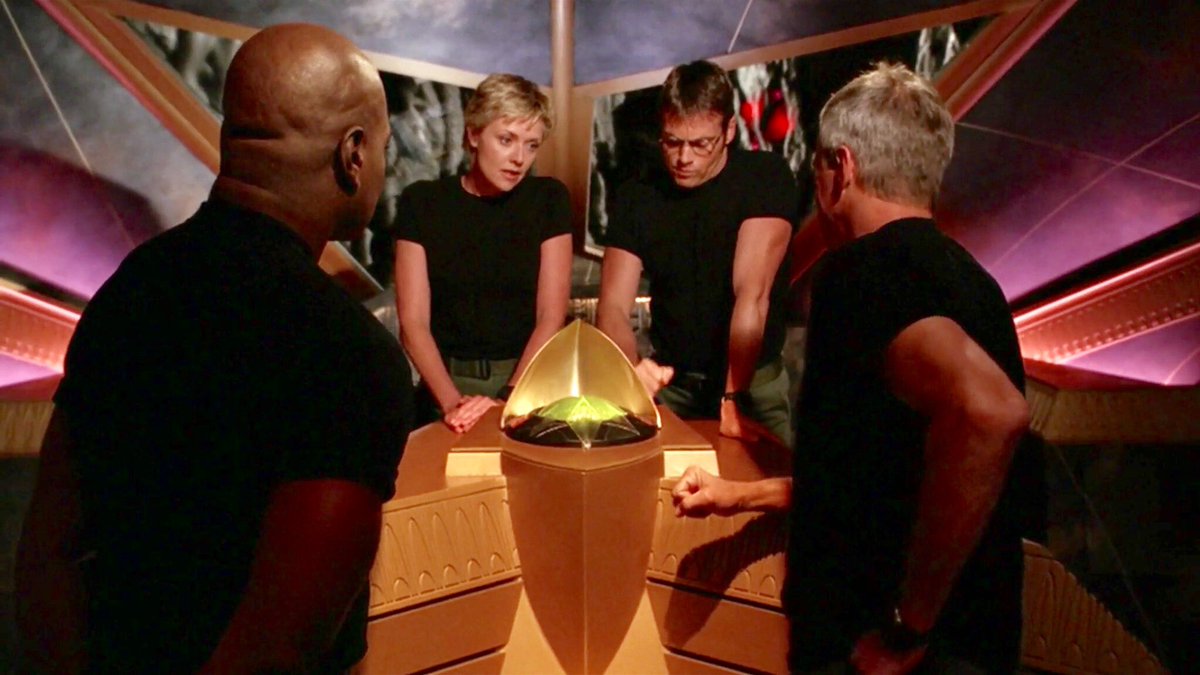 Time for Plan D? 

#DailyDistraction #StargateSG1 #WeWantStargate #JackandSam