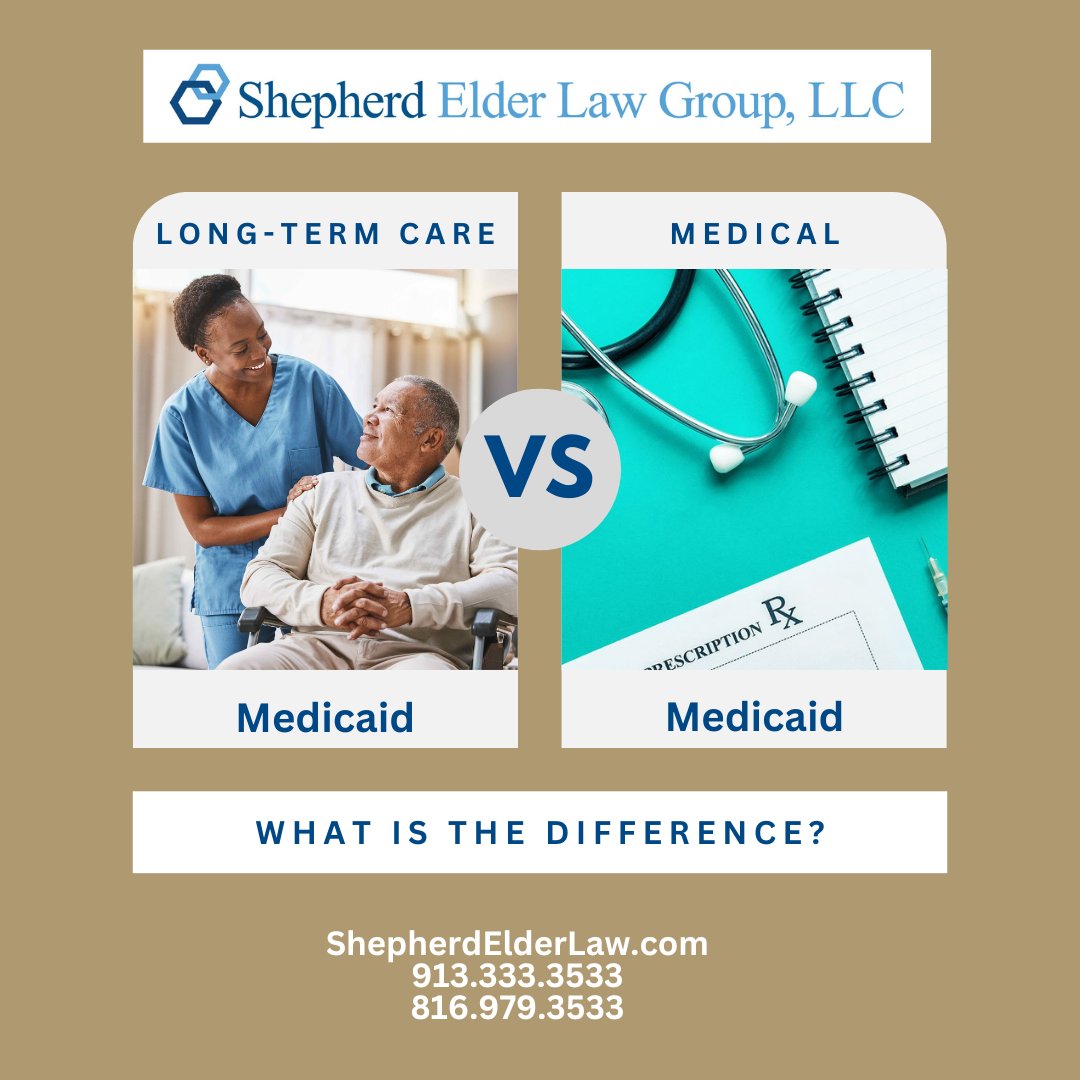 Knowing the difference can be most helpful to those needing care as a result of age, illness, or disability.

shepherdelderlaw.com/long-term-care…

#Medicaid #medical #longtermcare #healthcare #aging #eldercare #nursinghome #HCBS #homecare #Medicaidwaiver #KansasCity