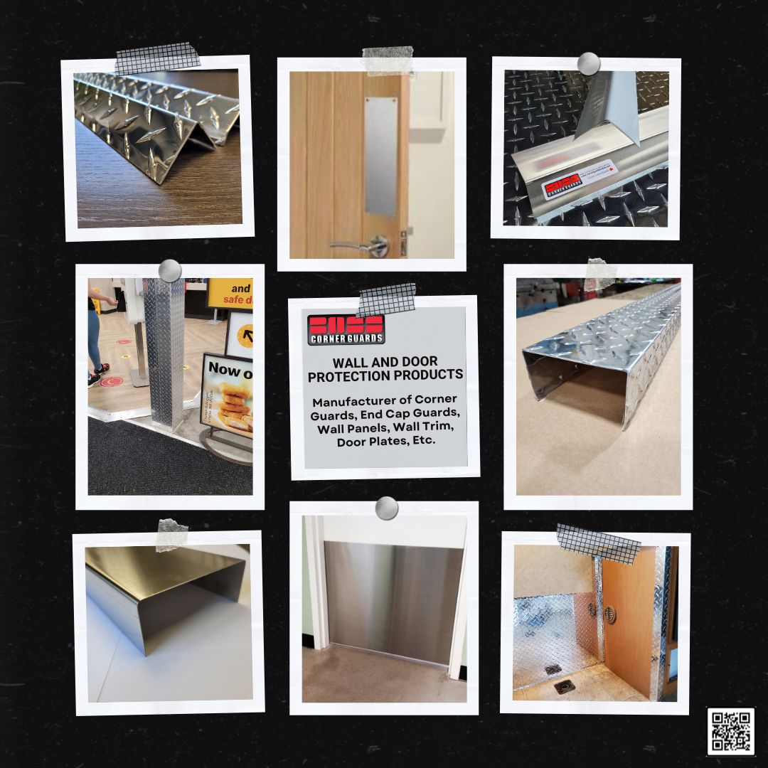 Boss Wall and Door Protection Products
We manufacture Corner Guards, End Cap Guards, Wall Panels, Wall Trim, Door Plates, Etc.
#workdesign #VRCA #university #studentlife #stadiumdesign #renovations #RockSolidBuilds #restaurantconsultant #newoffice #cornerguards #bosscornerguards