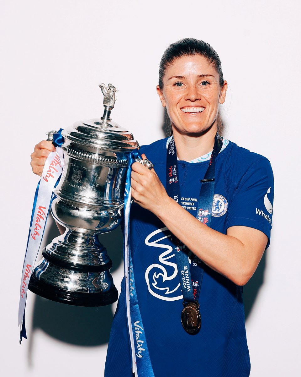 A four-time Women's FA Cup winner... Maren Mjelde will depart @ChelseaFCW at the end of the season 💙 #AdobeWomensFACup