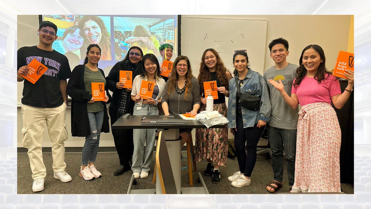 It's always a special day at NYU OT when Danielle Butin comes to guest lecture about the amazing and inspiring work she does at the @AfyaFoundation.

@nyusteinhardt
