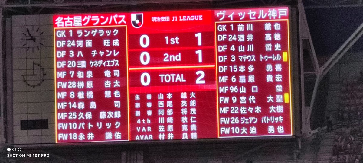 勝利！ 勝点3! 2位！ 次も勝つで！