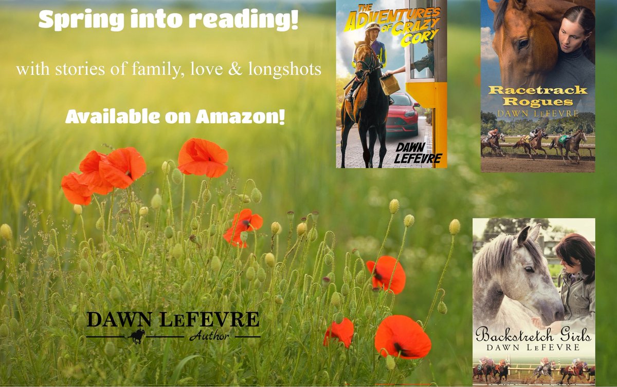 @AvionneCelestin Happy #KentuckyOaks day! Celebrate with uplifting #stories of #family, #friendship & #Romance - with #horses! #WritingCommunity #books #HorseRacing #women #readers #KindleUnlimited #horse #book #KentuckyDerby #KentuckyDerby150 amazon.com/stores/Dawn-Le…