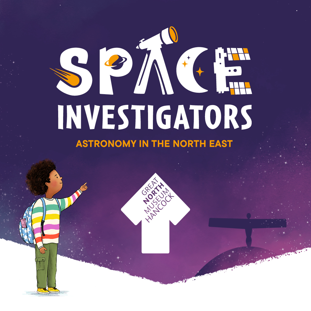 🌠Inspiring the next generation of space scientists🌠 We're excited to have joined forces with @UniofNewcastle and @durham_uni to deliver an interactive exhibition @GNM_Hancock: Space Investigators - Astronomy in the North East. Find out more: orlo.uk/mjU9m #SpaceNU