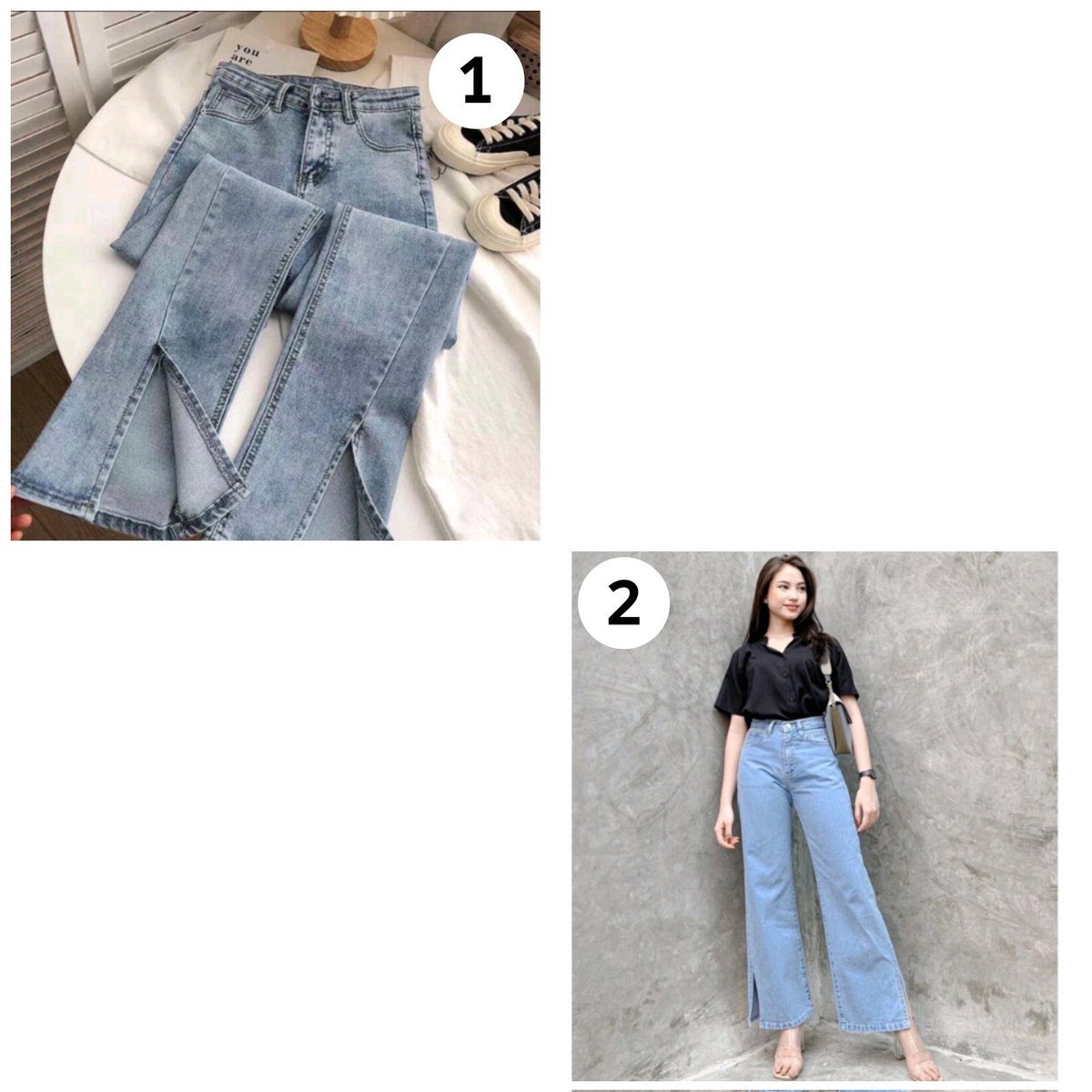 Rekomendasi jeans on shopee ⬇️ 1. shope.ee/qNGRVlC5P 2.shope.ee/8ziyAbMoai #ShopeeID #racunshopee