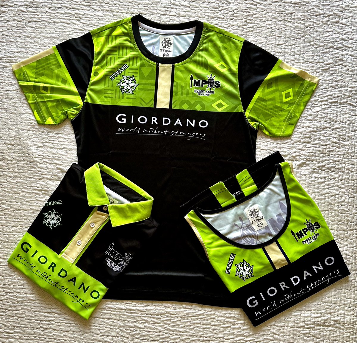 Sometimes we get tired of that same old “broke” jazz from y’all of;

Home &amp; Away Jersey - Same Shorts
Home &amp; Away Jersey - Same Socks

Behold the beauty unveiled 🔥🔥

#Ekisaati
#GIORDANO
#WorldWithoutStrangers 
#ARROGANCE 💚💛🖤❤️