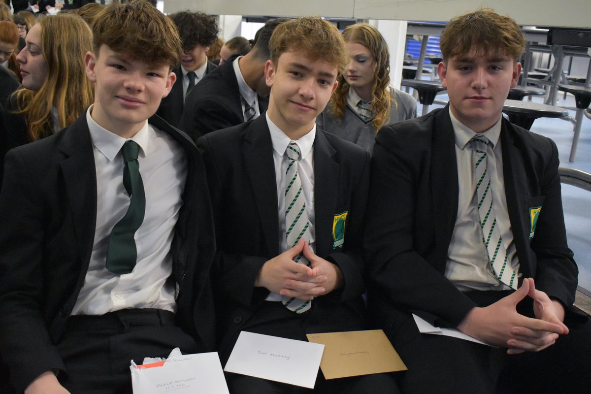This morning, we held our traditional “Good Luck” event before the GCSE examinations begin next week. Year 11 students were handed cards and well wishes from family members and staff in their last, formal assembly.