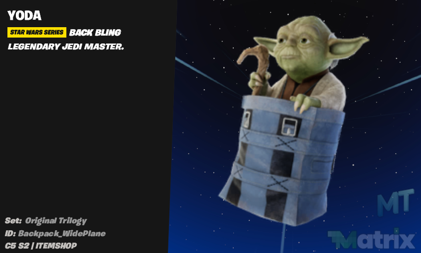 Yoda is a normal Back Bling and not a pet, so sadly you will not be able to pet Yoda.