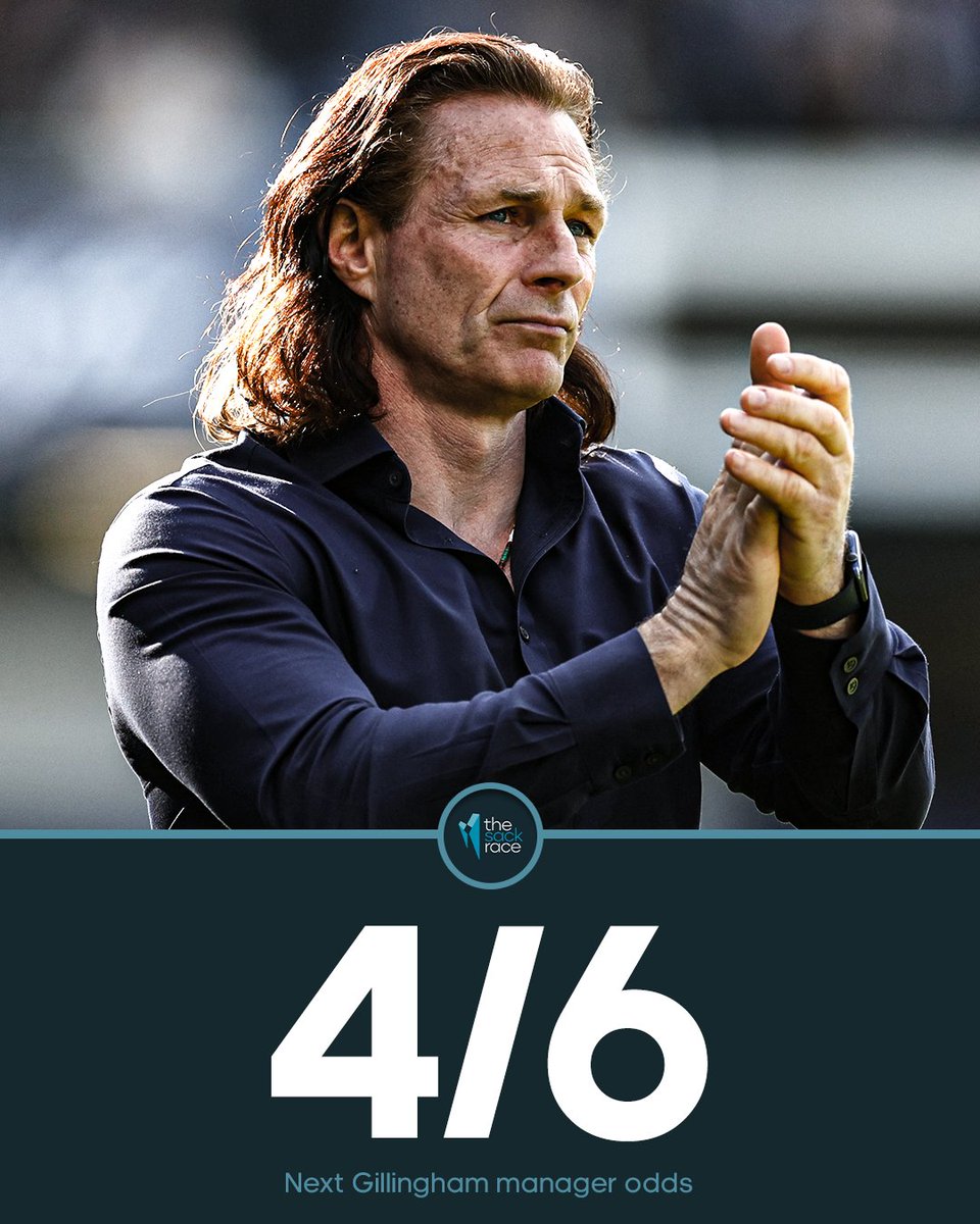 Gareth Ainsworth is odds on to become the next Gillingham manager 📉 Would you be happy with that, #Gills fans?