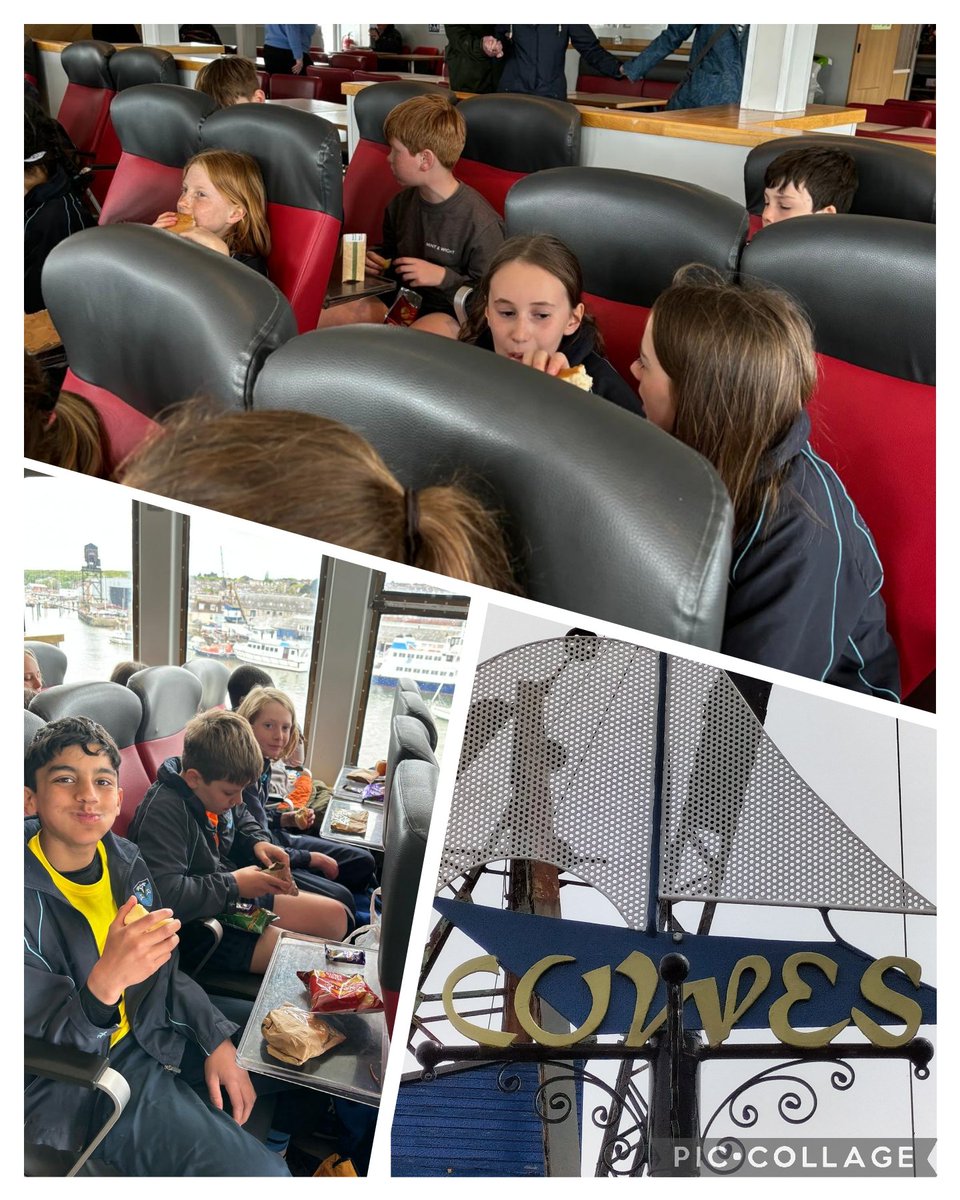 Now we are back on the Red Falcon having lunch. We have had a great time but looking forward to seeing all our families soon!#InspiringExcellence