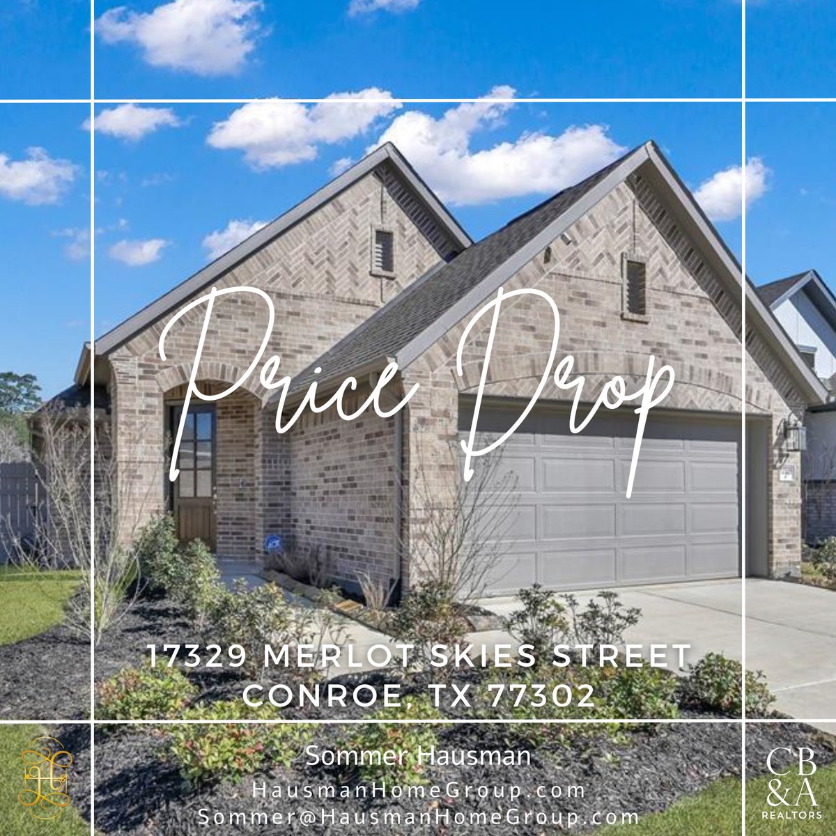 🤩
l8r.it/cuXJ
#hausmanhomegroup #cba #haus2home #cbarealtor #realestate #realtor #homeforsale #pricedrop #conroetx #txrealestate #timetobuy