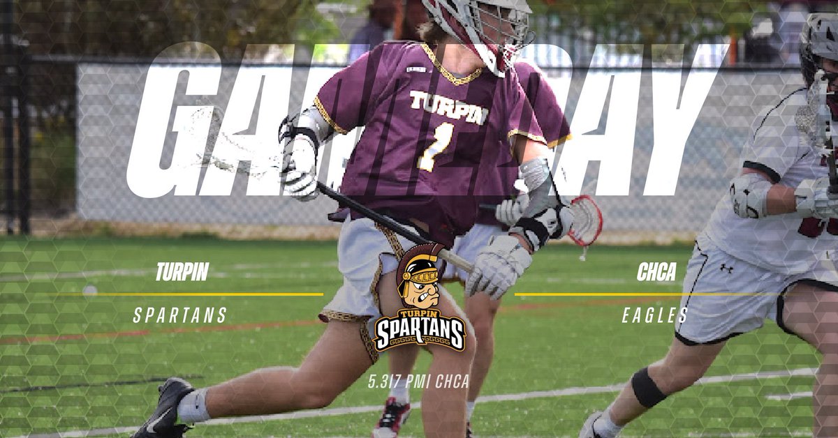 🚨GAMEDAY🚨
🆚CHCA
📍CHCA
🏟️CHCA STADIUM
⏰5:30/7:00PM 

#GoSpartans #TurpinLacrosse