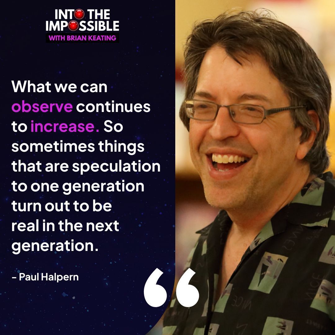 Which current speculations do you think will prove true for the next generation? Perhaps the multiverse? Learn more in my interview with @phalpern 👉 buff.ly/4bax14q