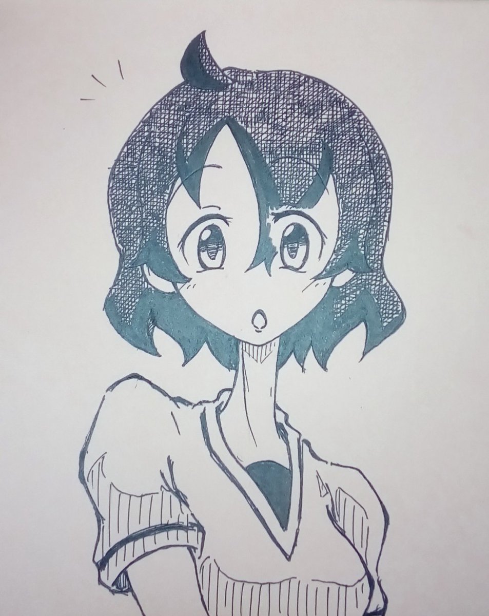 かばん(けものフレンズ) 「かばんちゃん。 」|かぷちぃののイラスト