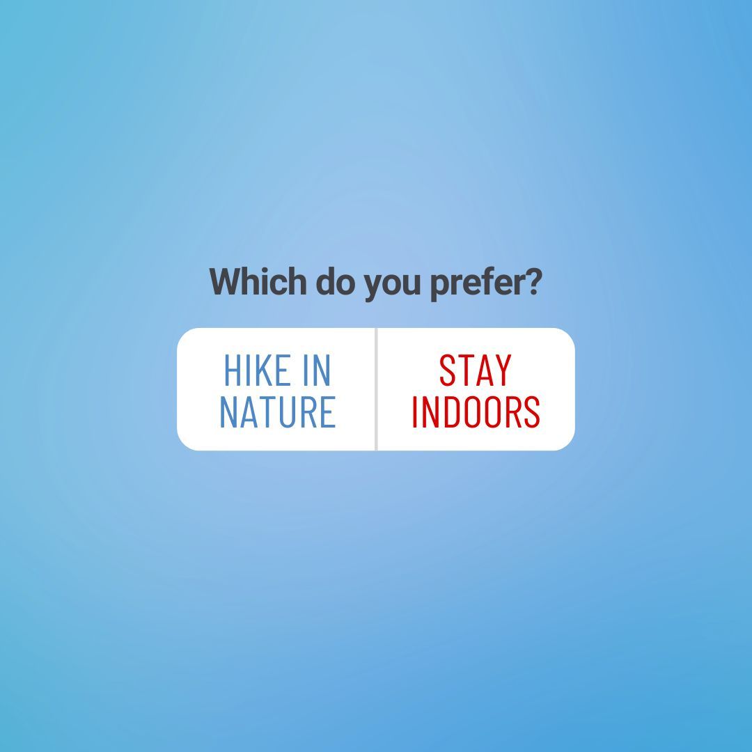 𝐂𝐡𝐨𝐨𝐬𝐞 𝐘𝐨𝐮𝐫 𝐀𝐜𝐭𝐢𝐯𝐢𝐭𝐲!

It's time for a little fun! Would you rather go for a hike in nature or spend the day at a cozy cafe with a good book? Vote now and let's see which activity wins! 

#TheOvercomersAcademy #Grandmasinbusiness #ThisOrThat 🏞️📚