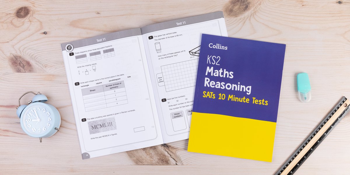 Familiarise your child with SATs-style maths questions with KS2 Maths Reasoning 10 Minute Tests! The book provides realistic practice in bite-sized chunks, helping your child to feel ready for the tests. Find out more: ow.ly/M5S250RlV6s