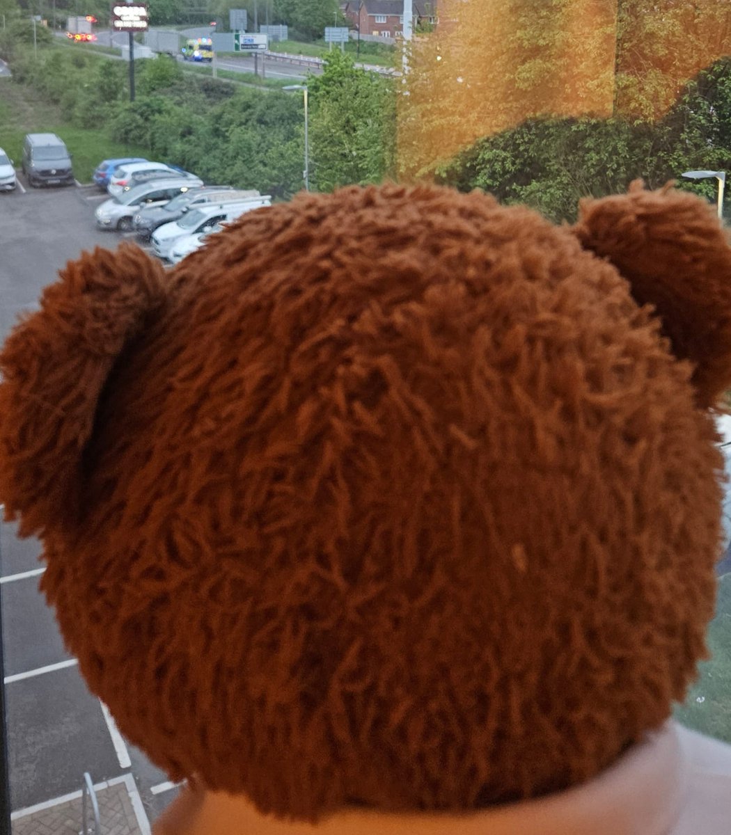 So last night in my #hotel room I heard a LOT of sirens (is that normal in Bristol?!) I only managed to get pics of 2 vehicles but it's always fun to spot emergency services out & about! #bearswithjobs #ontheroad #teachingyoutosavelives #team999 #emergencyservices #999family