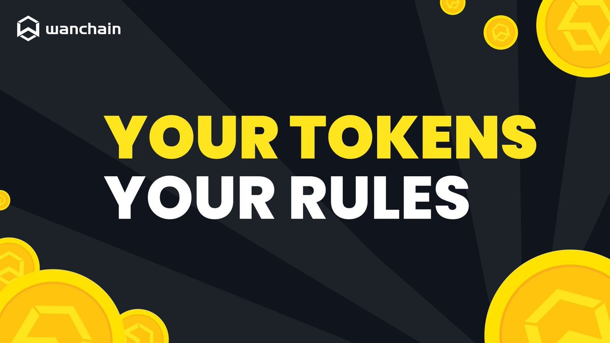 Your tokens = your rules. Use #Wanchain to move your tokens in fast, low-cost and safe way via: ✅ 32 interconnected blockchains ✅ 107 integrated #crypto assets Your tokens 💰 & Wanchain 🌉 = decentralisation on your own terms.