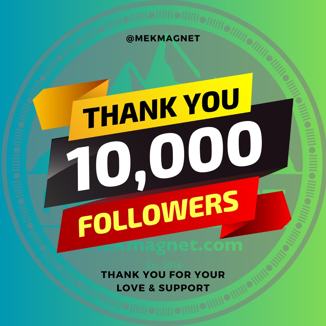 THANK YOU!!! so incredibly grateful for your love and support! xoxo MEK #mekmagnet #removabletrailarmor #sograteful #thankyou #10000followers #iggoals #blessed