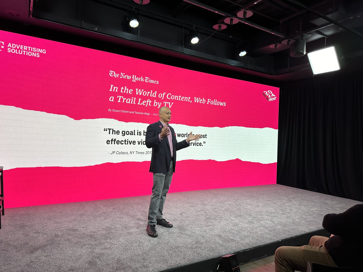 📺 How many of you have ever seen someone on the subway with their Smart TV?

Ridiculous, right? 

It’s #Newfronts week, and that means a lot of buzz about new content, television initiatives, and innovative, privacy-safe targeting options. And while set-top box data and ACR have