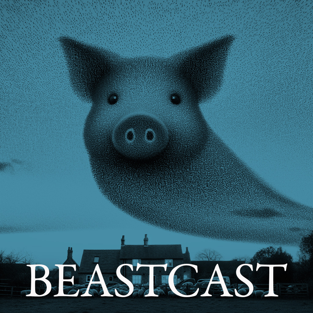 🐷WEEKEND LISTENING🐷 In a reckless crossing of streams, Bloomcast returns for a special episode in which Alice and Lex take Adam to task over his recent novel 'Beasts of England', a canny and hilarious sequel to Orwell’s “Animal Farm”. 🎧 pod.fo/e/2382a6 @GalleyBeggars